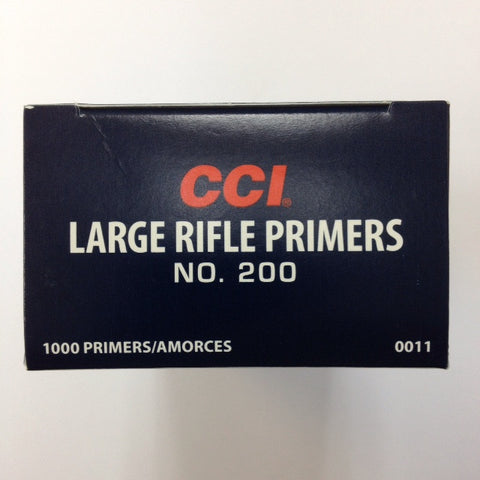 CCI #200 LARGE RIFLE PRIMERS